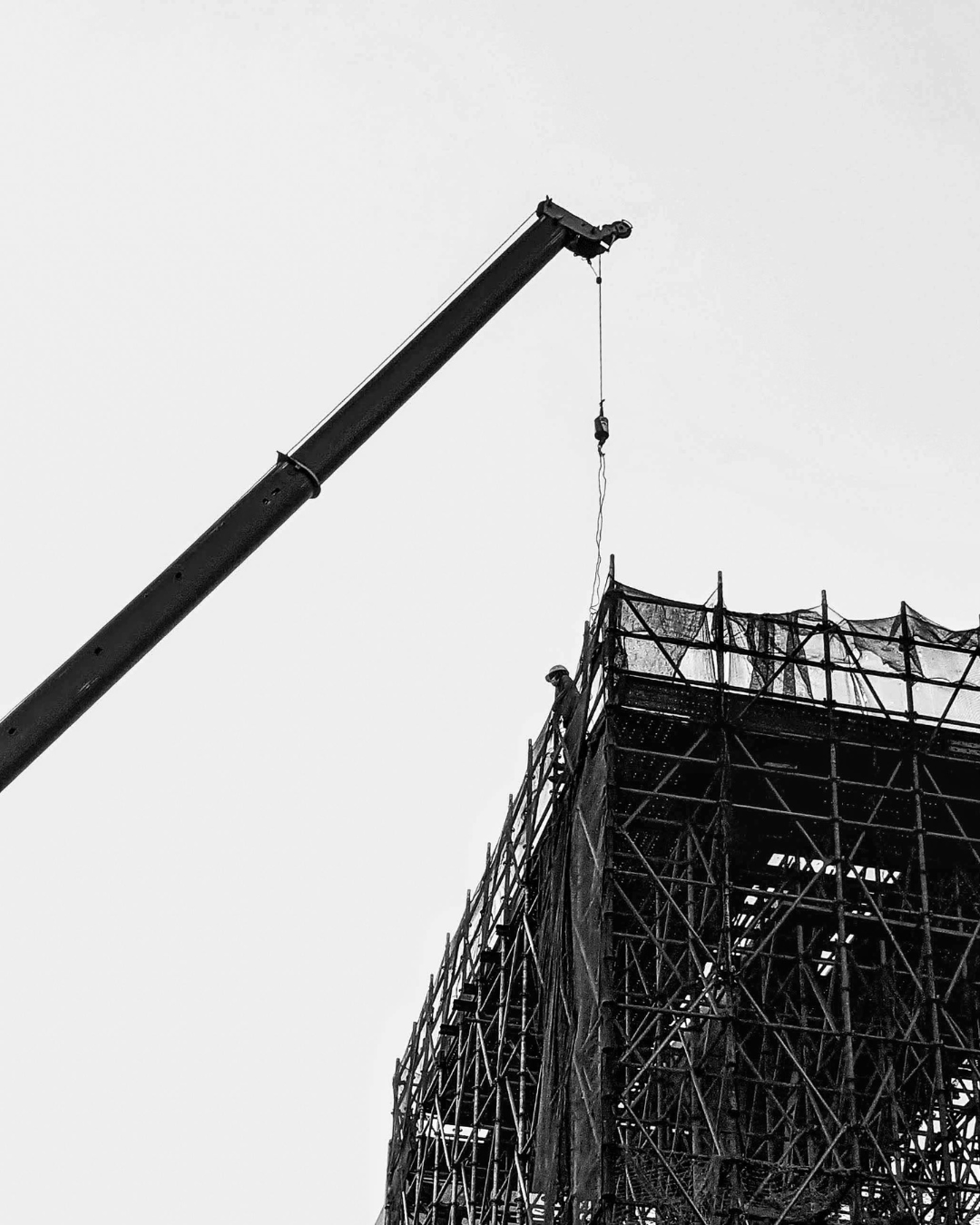 Grue chantier